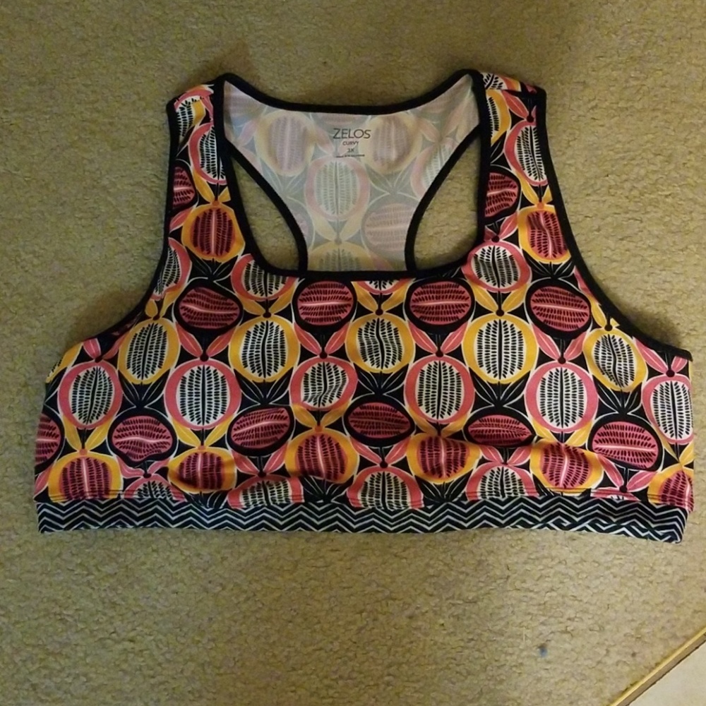 NWOT Zelos sports bra